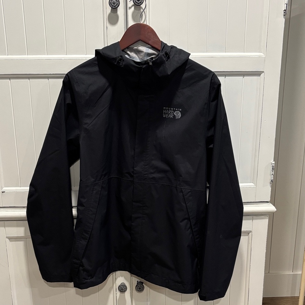 Mountain Hardwear Black Outdoor Rain Jacket